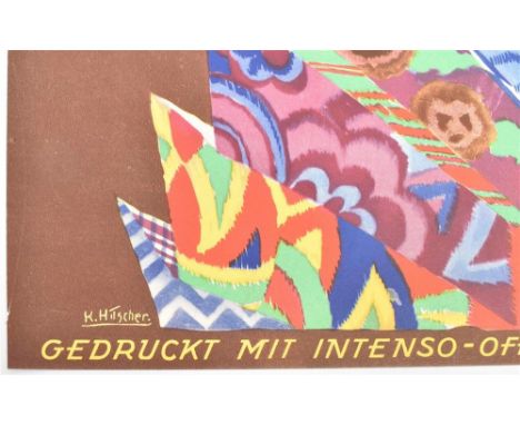 Incl. advertisements from a.o.: Farbenfabriken Otto Baer Redebeul-Dresden (by K. Hitscher, 31 x 22.5 cm), Etiketten Müller Be