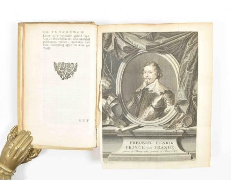  Graaf van Nassau. The Hague, O. and P. van Thol, 1737, 2 vols., (2),XVIII,597,(19); (2),672,(16)p., 2 identical engr. title-
