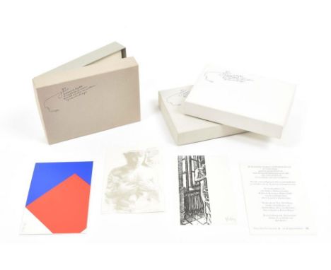 van Beeldende Kunsten 's-Gravenhage, 1982. 3 series of 3 sm. prints each (signed and numb. in pencil or signed in the print) 