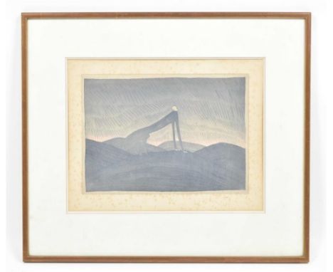 Etching and aquatint. Signed and numb. 4/60 in pencil in lower margin. Image approx. 35 x 45 cm. Framed under glass (total si