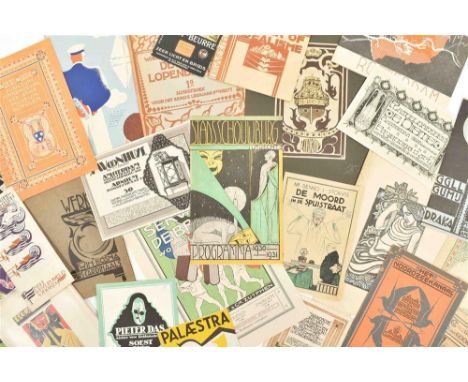 Late 19th cent. to ca. 1940. Comprising exhibition catalogues, articles from De Week and other periodicals, newspaper clippin