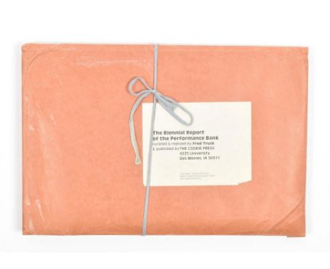 Des Moines, Iowa, Cookie Press, 1982. Large brown envelope, 26 x 38 cm, containing a variety of materials relating to Perform