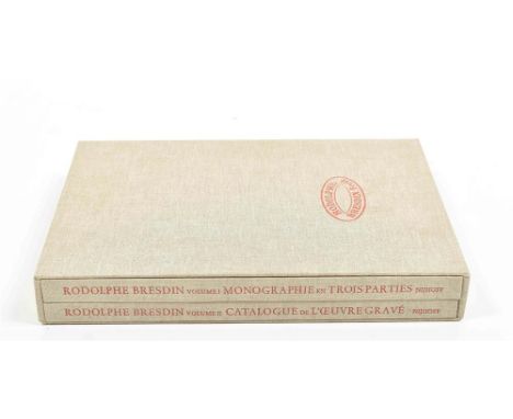 Monographie en Trois Parties/ Catalogue Raisonné. The Hague, M. Nijhoff, 1976. Vols. 1-2. Num. ills. Unif. cl. in orig. cl. s