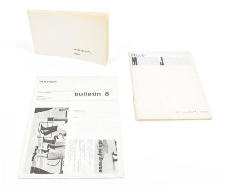 (1) Art &amp; Project bulletin No.8 May 1969. Single folded sheet, 29.5 x 21 cm, 4 pp. printed black ink on white stock, in a