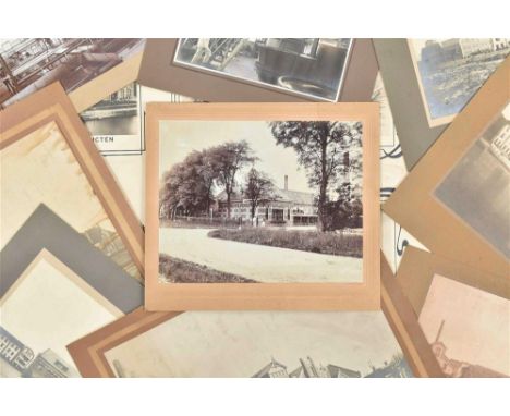 Ca. 1915-1925. All mounted on thick paper as publ. (1) N.V. Lijempf Fabrieken van Melkproducten. Atelier Kramer, Groningen. 3