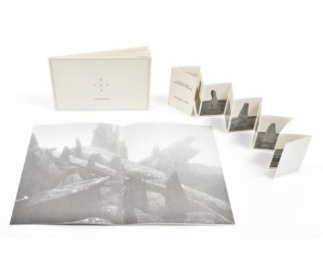 3 British artists’ publications featuring land art projects. Includes: (1) Richard Long, A Walk Past Standing Stones. London,