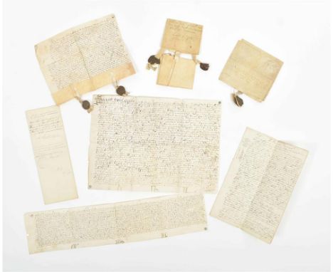 16th to 17th century. Comprises a.o.: (1) "Opdragt van een erve No. 38 aan d'oostzijde van de Keysersgt. breet voor en agter 