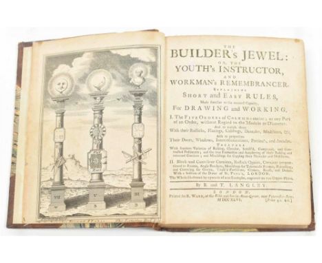 Workman's Remembrancer (...). London, for R. Ware, 1746. 2nd ed. 36 p. W. engr. frontisp. and 99 full-p. engr. plates. Later 