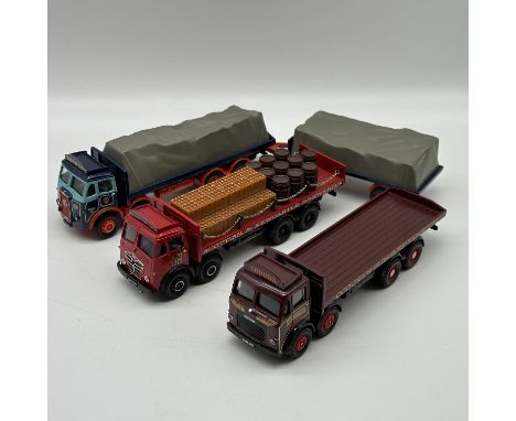 A mixed lot of model lorries