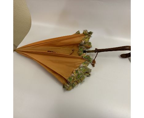 A vintage umbrella
