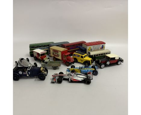 A collection of model cars