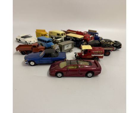 A collection of model cars