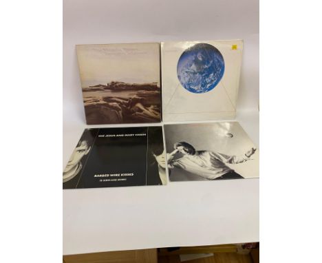 Retro vinyl records - The Jesus and Mary Chain
Huey Lewis &amp; the News - Smallworld
The Moody Blues - Seventh Sojourn
White