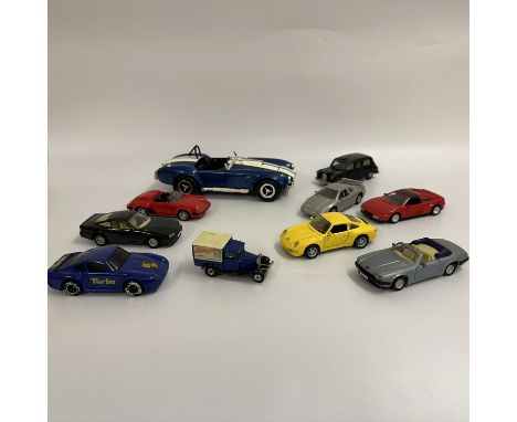 A collection of model cars