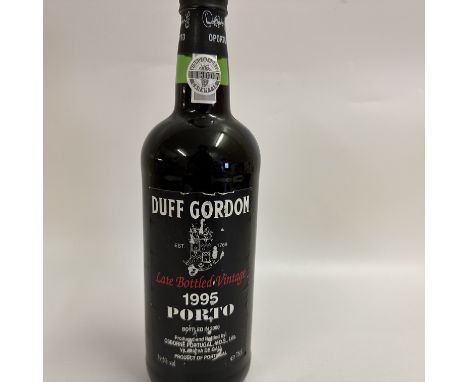 A vintage bottle of Duff Gordan port, 75cl, 1995 bottled in 2000