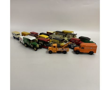 A collection of model cars