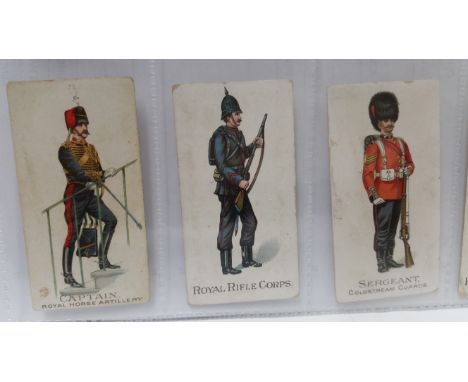 GALLAHER, Types of the British Army, Three Pipes (green) backs, scuff to back (1), FR to generally G, 8