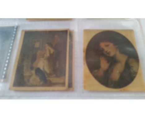 MURATTI, Canvas Masterpieces, complete, large silks, globe backs, EX, 40