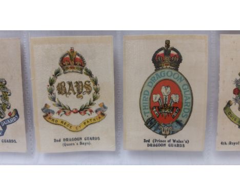 B.A.T., Crests &amp; Badges of the British Army, medium silk, with backing papers, FR (2) to EX, 101*