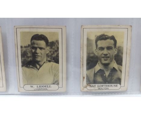 WILKINSON, Popular Footballers, Nos. 2-9, some scuffing to edges, FR to generally G, 8