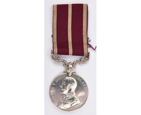 MSM Army,  Geo V issue (Spts/2407 Pte-L.Cpl H O Webster 24/R Fus), GVF or better.                     £75-80 