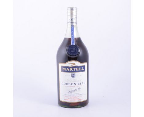 Cognac, Martell Cordon Bleu, 1L, 1980s bottling, Hong Kong distribution