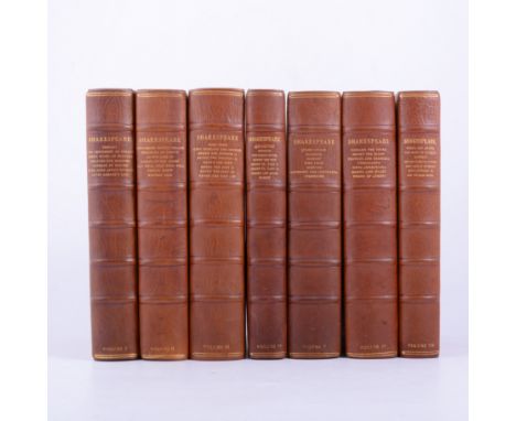 William Shakespeare, The Works of Shakespeare, being the text of the First Folio, with 4to variance, and A Selection of Moder