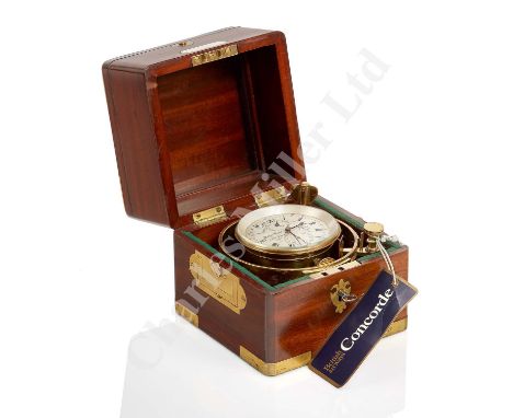 A TWO-DAY MARINE CHRONOMETER BY PARKINSON & FRODSHAM, LONDON, RETAILED BY PETER L. DE MORY GRAY, NEW YORK, CIRCA 1834 AND USE