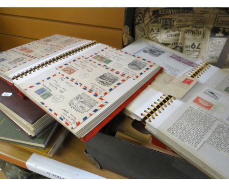 STAMPS being a very interesting and extensive collection of stamps and philatelic material including full brown album of pre-