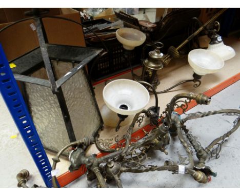 PARCEL OF VARIOUS CEILING LIGHT FITTINGS