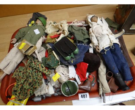 A COLLECTION OF ACTION  MAN FIGURES AND ACCESSORIES