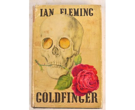 FLEMING, IAN; Goldfinger, 1959 first edition, complete with dust jacket. CONDITION REPORT: Dust jacket has been repaired/rein