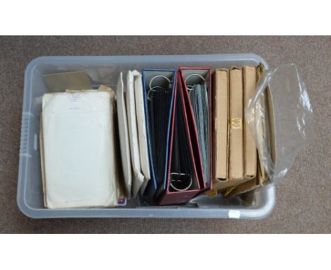WORLD; carton including Royalty and "Sumner" collections, various GB first day covers and much else.