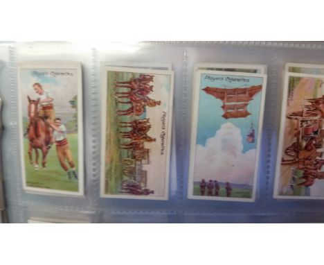 PLAYERS, complete (13+1), inc. Army Life, Cycling, Fishes of the World, Cricketers 1934 &amp; RIP, Motor Cars 2nd (2), Kings 