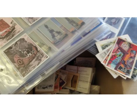 MIXED, part sets &amp; odds, mainly large, inc. A&amp;BC, Whitbread, UTC, Cow &amp; Gate, Players, Churchmans, Weetabix 3-D, 