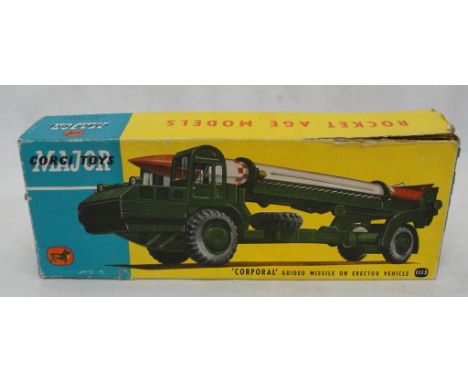 A boxed Corgi Major Corporal Guided Missile