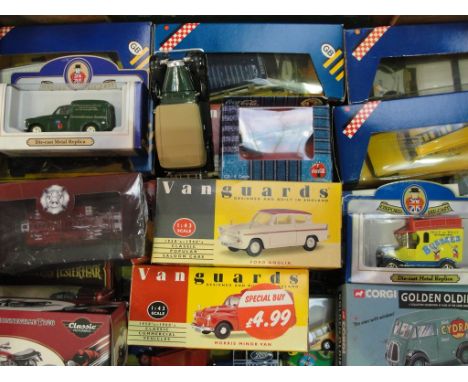 A box of boxed diecast to inc Corgi, Vanguards etc