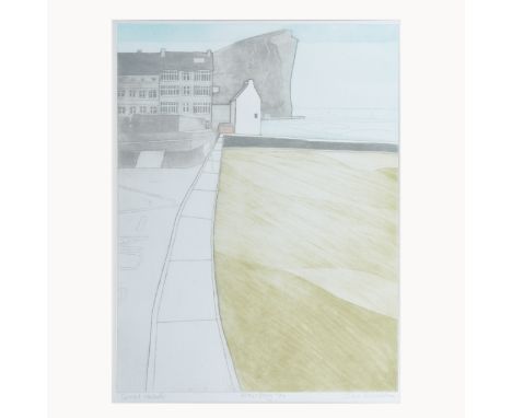 After John Brunsden,Dorset Harbour, Artist's Proof lithograph,signed in pencil, numbered 9/10, 62.5cm x 46.5cm.Artist's Resal