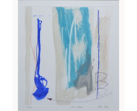 After Heidi Konig,Ama Dablam,limited edition etching,signed, titled and numbered in pencil 35/150,45.5cm x 40cm.Artist's Resa