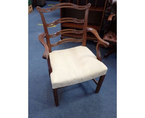 A LADDER BACK CHAIR reproduction