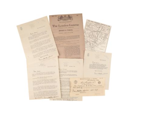 EARL MOUNTBATTEN OF BURMA: FOUR SIGNED LETTERS from Earl Mountbatten of Burma, dated 1967, 1968, 1969 and 1974, from Broadlan