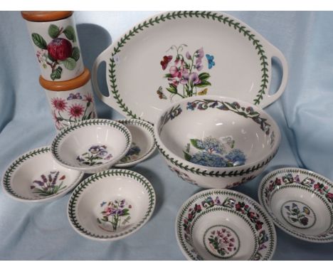 A SMALL COLLECTION OF PORTMEIRION 'BOTANIC GARDEN' and other patterns