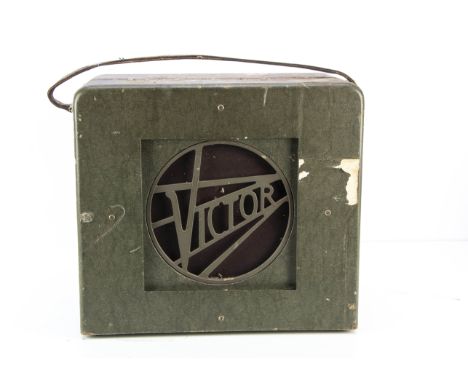 Victor Record Player / Speaker, a Victor Talking Machine Co Victor Record Player model VV-50 s/n 92114 Victrola No 2 reproduc
