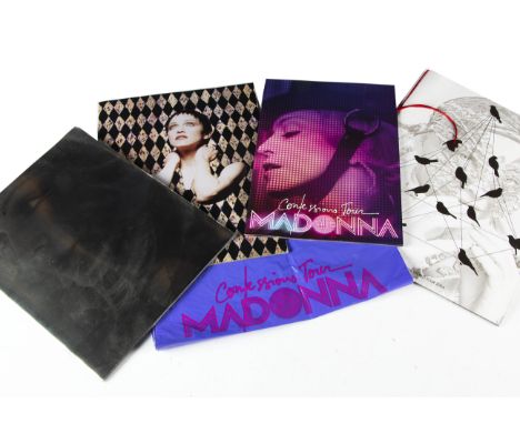 Madonna Tour Programmes, four Tour Programmes comprising Drowned World, Re-Inventions, Confessions and The Girlie Show - Very