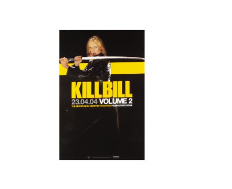 Kill Bill 2 / Double Crown Posters, Seventeen UK Double-Crown Advance posters for Quentin Tarantino's martial arts-thriller "
