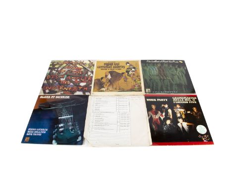 LP Records / LP Sleeves, approximately sixty LPs and approximately seventy empty LP Sleeves - Complete LP artists include ELP