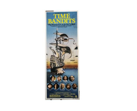 Time Bandits Insert Poster, US Insert poster for the classic Comedy starring John Cleese, Michael Palin, Sean Connery with Te
