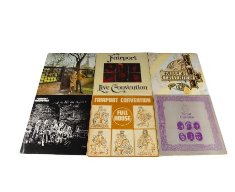Fairport Convention LPs, twelve UK Release albums comprising What We Did On Our Holidays, Unhalfbricking, Liege and Lief, Ful