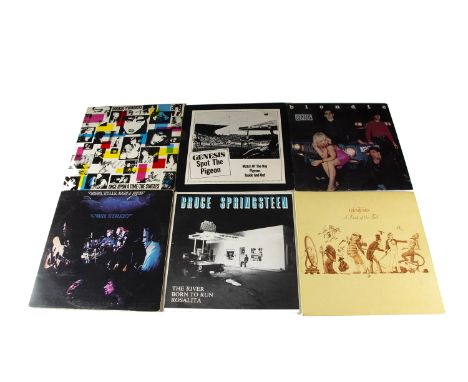 LPs / 12" Singles,  approximately seventy albums and seventeen 12" singles of various genres - Album artists include Genesis,