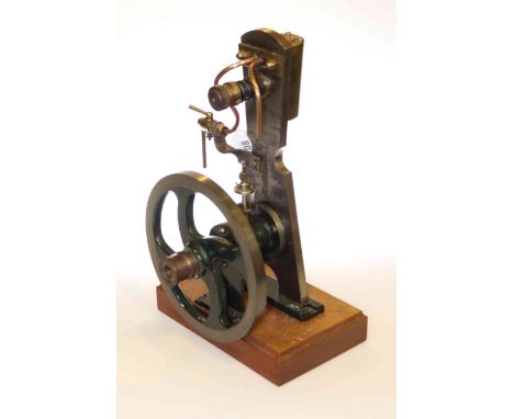 Scratch built model steam stationary engine